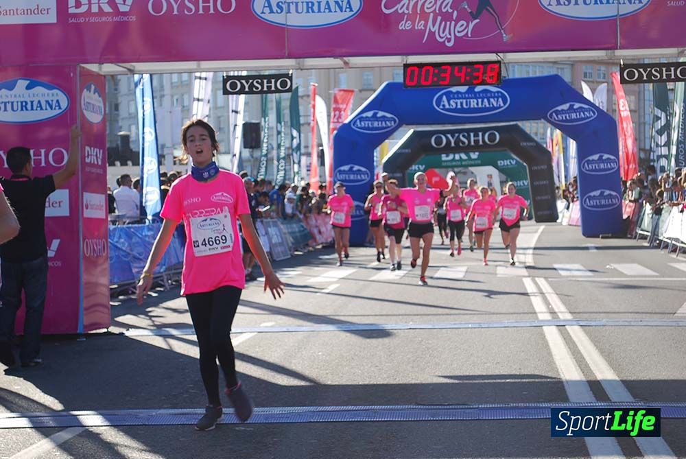 Carrera de la Mujer A Coruña meta 1 (de 00:26 a 00:35))