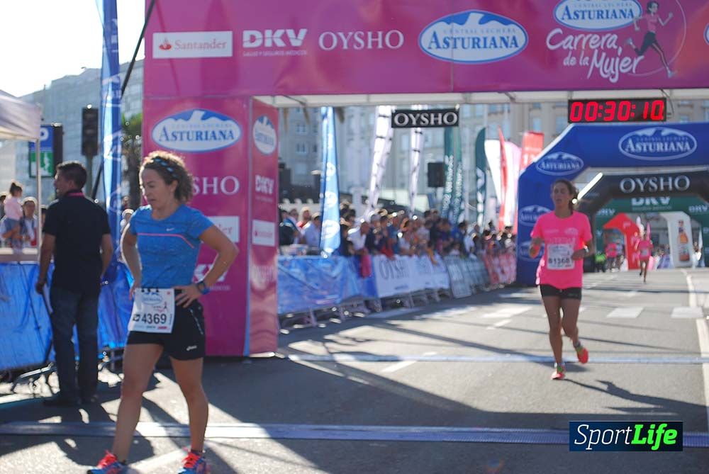 Carrera de la Mujer A Coruña meta 1 (de 00:26 a 00:35))