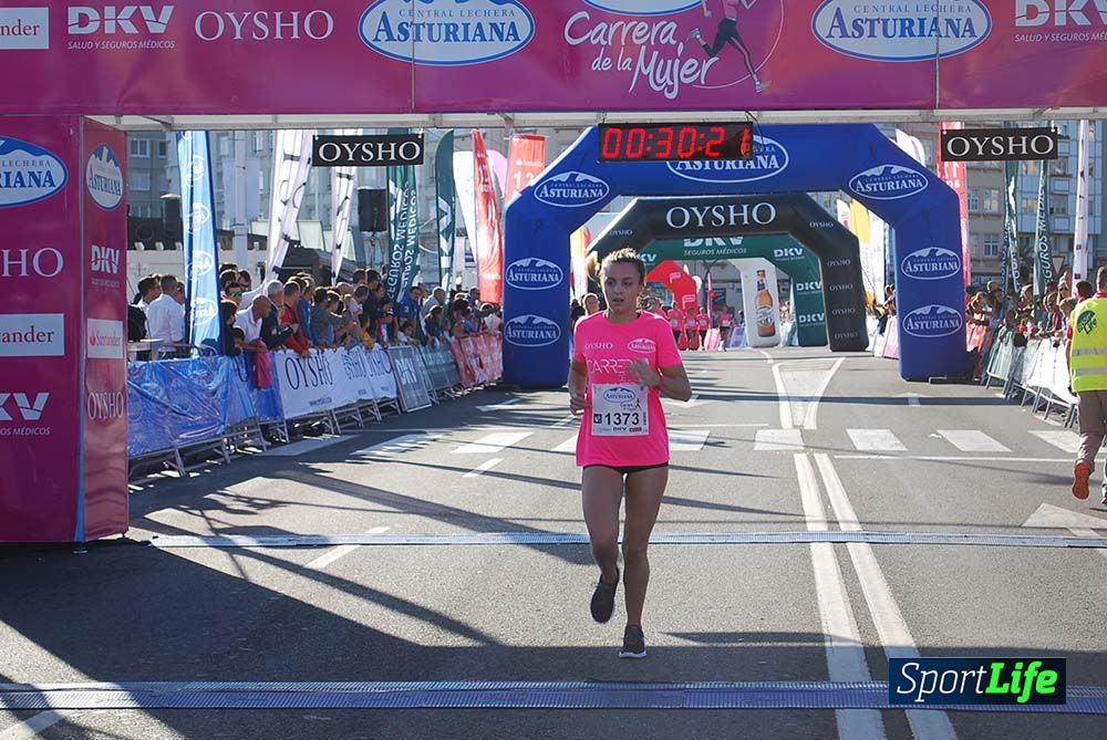 Carrera de la Mujer A Coruña meta 1 (de 00:26 a 00:35))