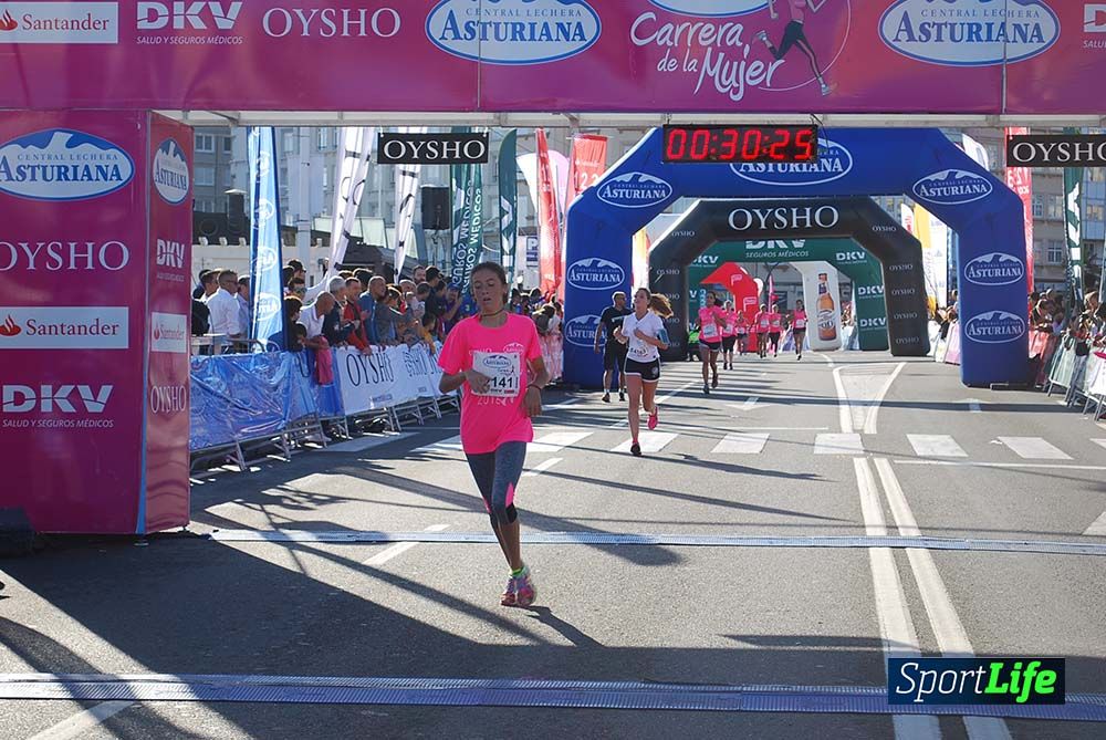 Carrera de la Mujer A Coruña meta 1 (de 00:26 a 00:35))