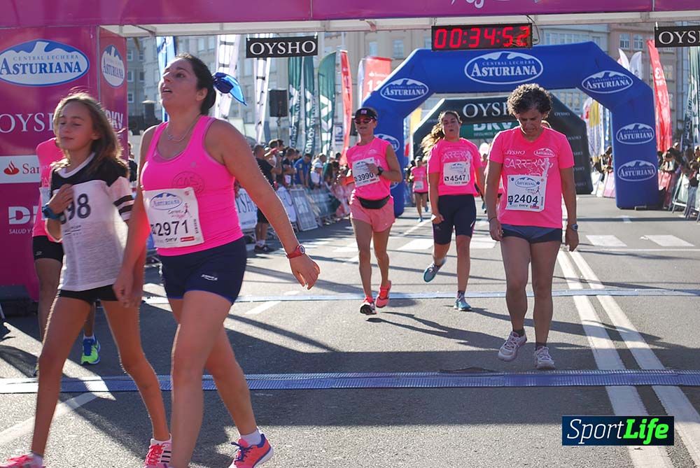 Carrera de la Mujer A Coruña meta 1 (de 00:26 a 00:35))