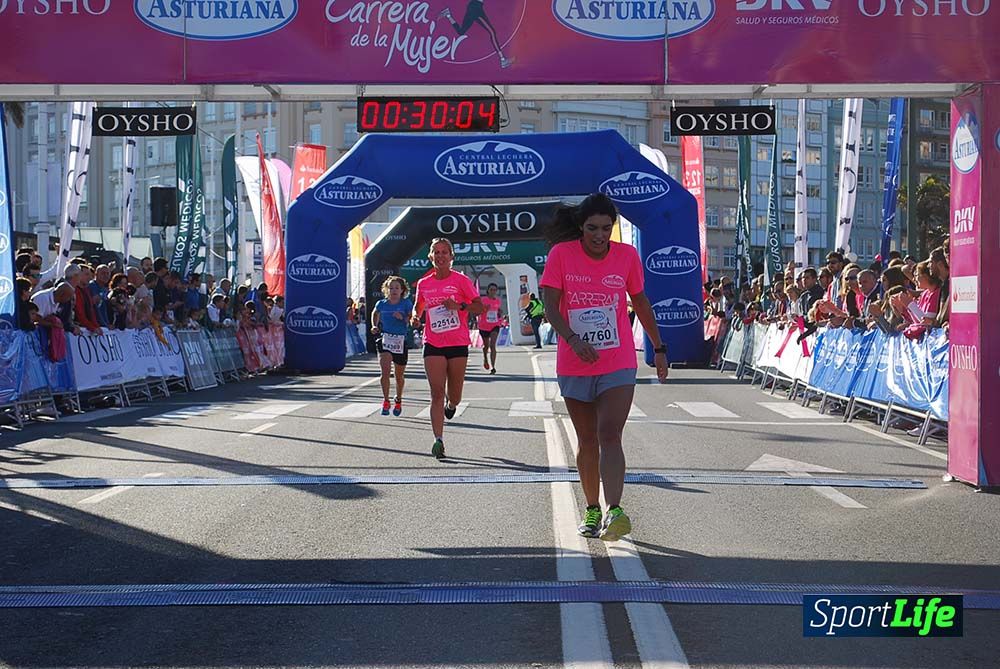 Carrera de la Mujer A Coruña meta 1 (de 00:26 a 00:35))