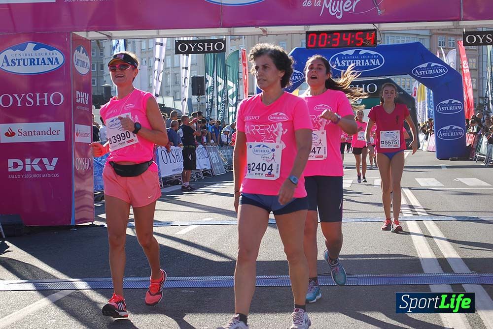 Carrera de la Mujer A Coruña meta 1 (de 00:26 a 00:35))