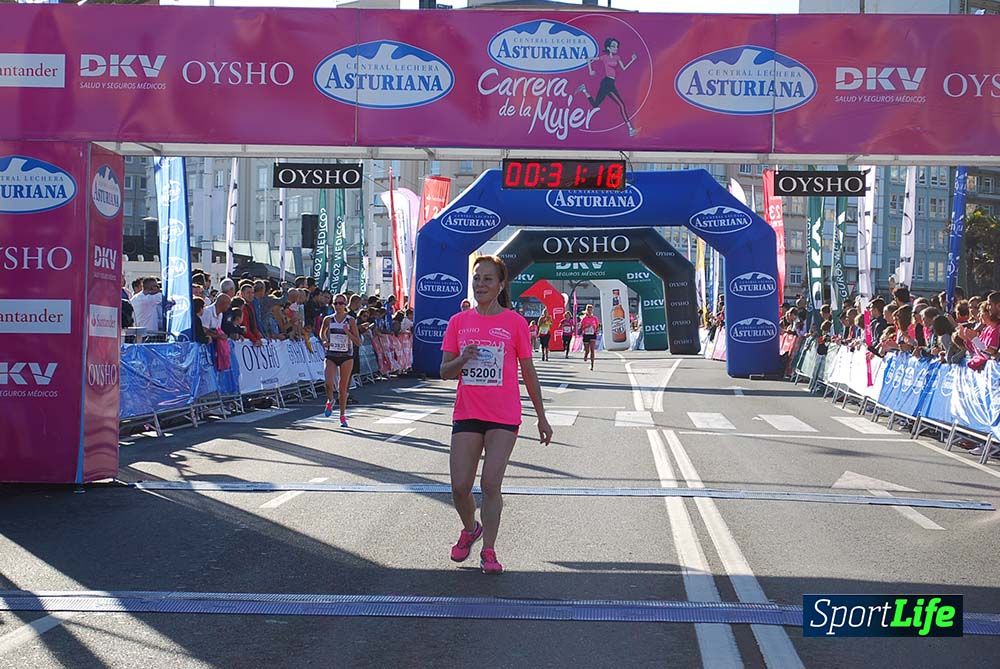 Carrera de la Mujer A Coruña meta 1 (de 00:26 a 00:35))