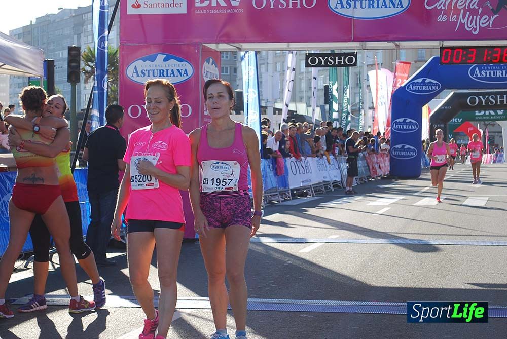 Carrera de la Mujer A Coruña meta 1 (de 00:26 a 00:35))