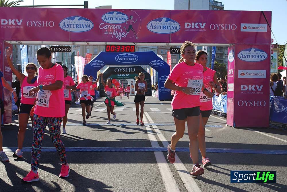 Carrera de la Mujer A Coruña meta 1 (de 00:26 a 00:35))