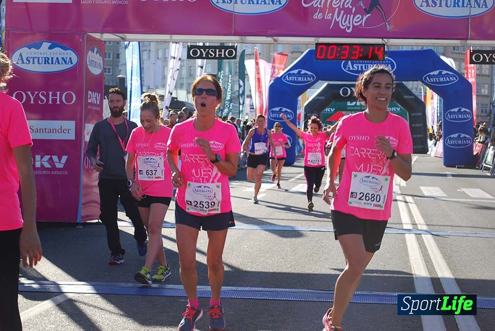 Carrera de la Mujer A Coruña meta 1 (de 00:26 a 00:35))