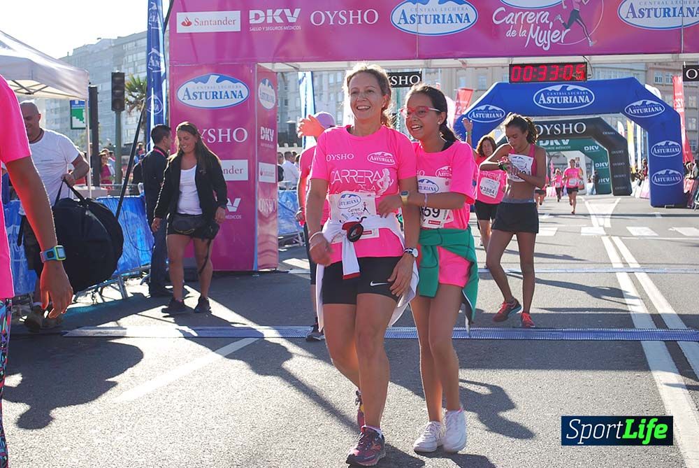 Carrera de la Mujer A Coruña meta 1 (de 00:26 a 00:35))