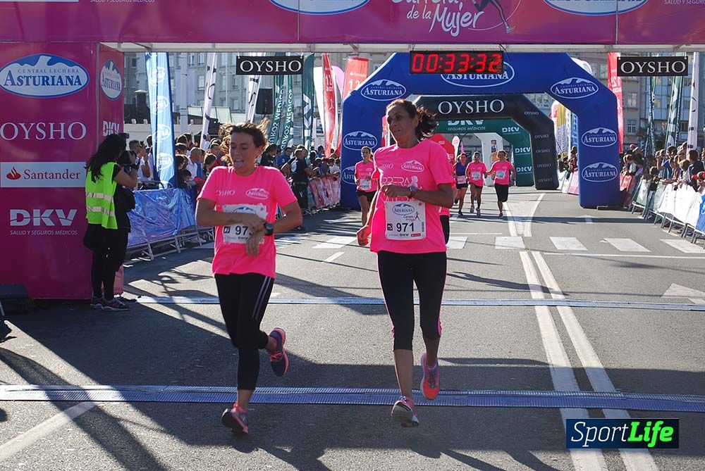 Carrera de la Mujer A Coruña meta 1 (de 00:26 a 00:35))