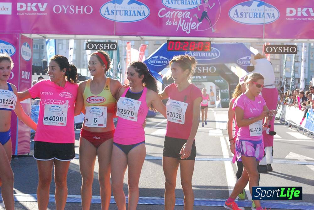 Carrera de la Mujer A Coruña meta 1 (de 00:26 a 00:35))