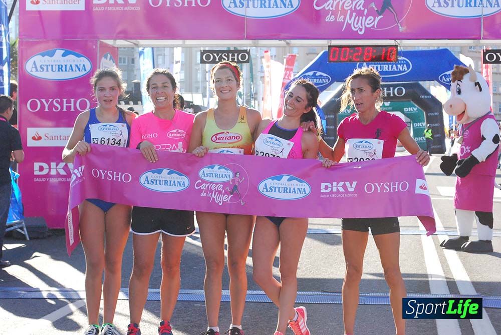 Carrera de la Mujer A Coruña meta 1 (de 00:26 a 00:35))