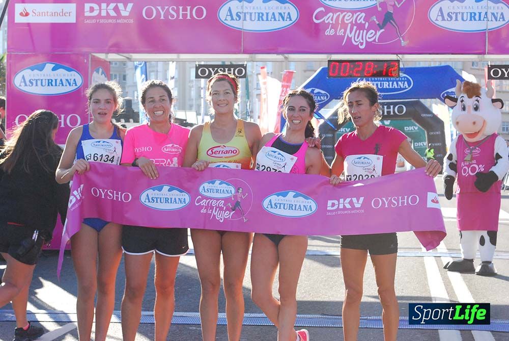 Carrera de la Mujer A Coruña meta 1 (de 00:26 a 00:35))