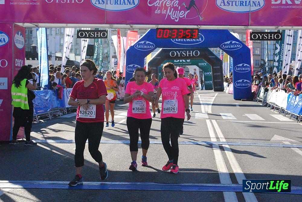 Carrera de la Mujer A Coruña meta 1 (de 00:26 a 00:35))