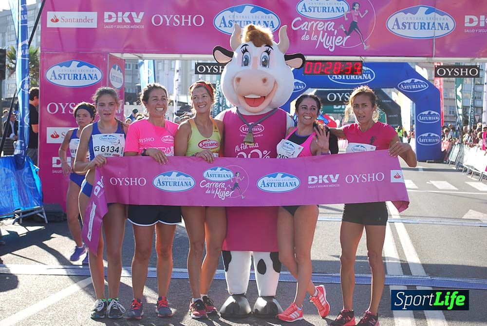 Carrera de la Mujer A Coruña meta 1 (de 00:26 a 00:35))