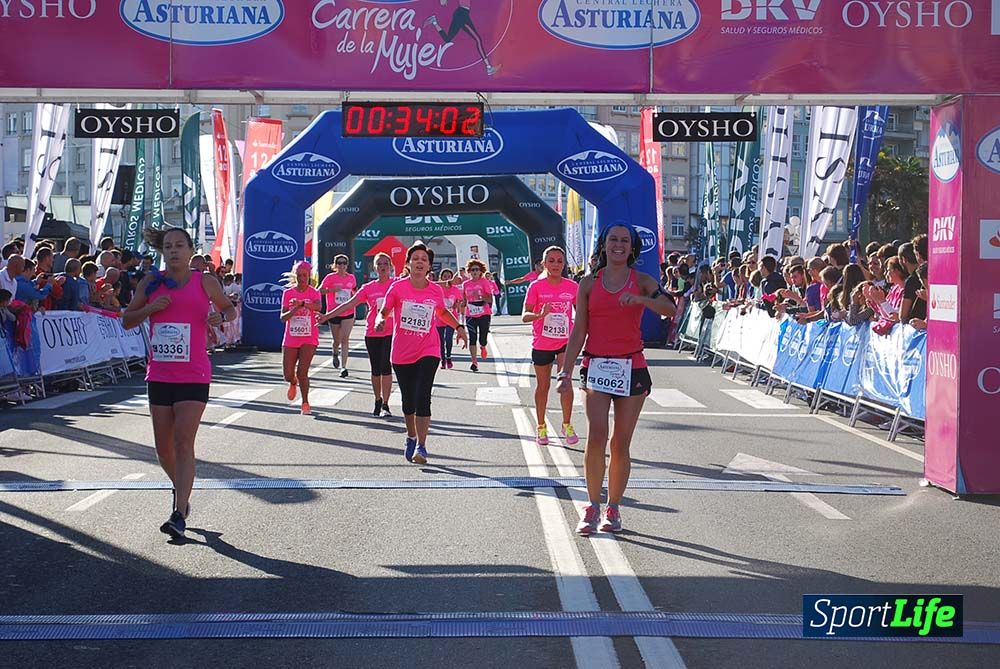 Carrera de la Mujer A Coruña meta 1 (de 00:26 a 00:35))