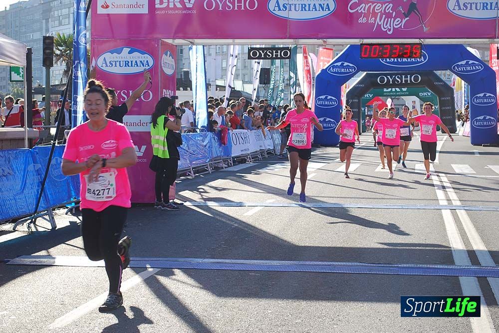 Carrera de la Mujer A Coruña meta 1 (de 00:26 a 00:35))