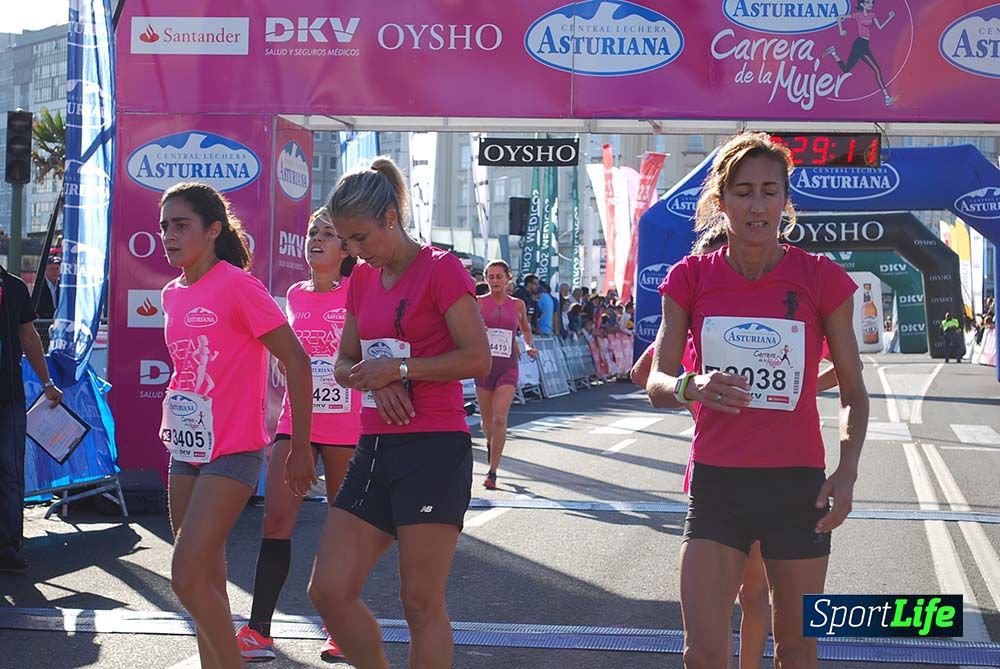 Carrera de la Mujer A Coruña meta 1 (de 00:26 a 00:35))