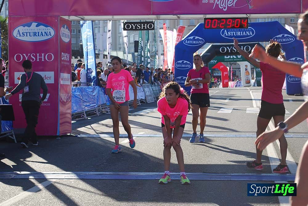 Carrera de la Mujer A Coruña meta 1 (de 00:26 a 00:35))