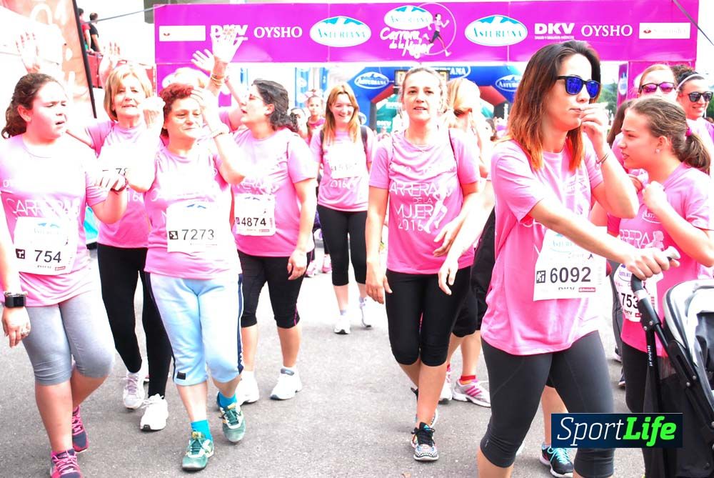 Carrera de la Mujer Gijón meta 7 (de 1h10 a 1h26))