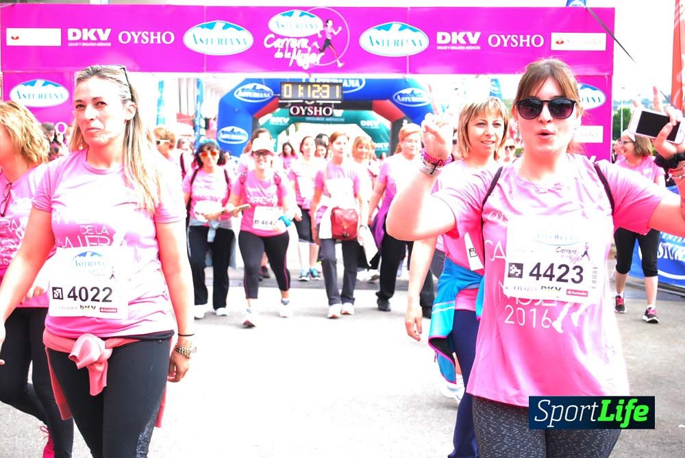 Carrera de la Mujer Gijón meta 7 (de 1h10 a 1h26))