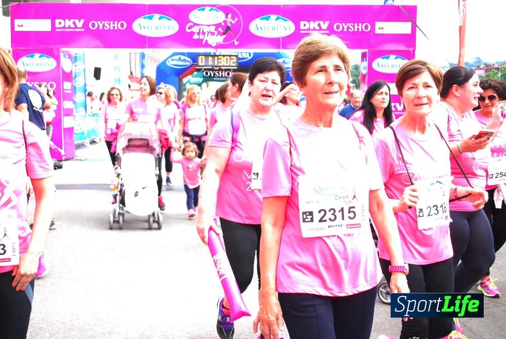 Carrera de la Mujer Gijón meta 7 (de 1h10 a 1h26))