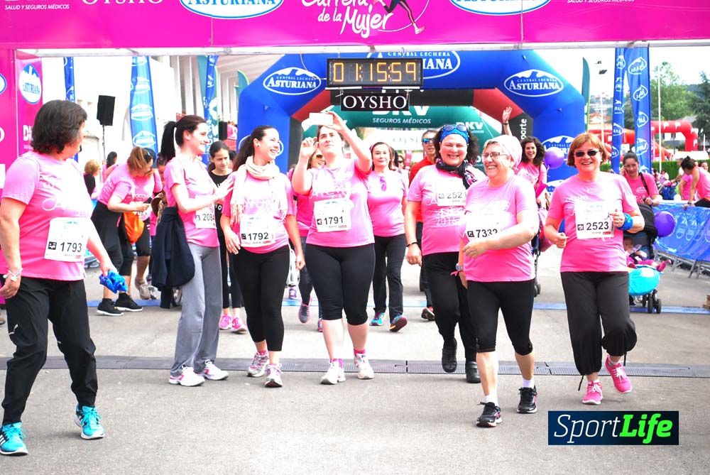 Carrera de la Mujer Gijón meta 7 (de 1h10 a 1h26))