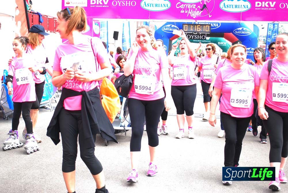 Carrera de la Mujer Gijón meta 7 (de 1h10 a 1h26))
