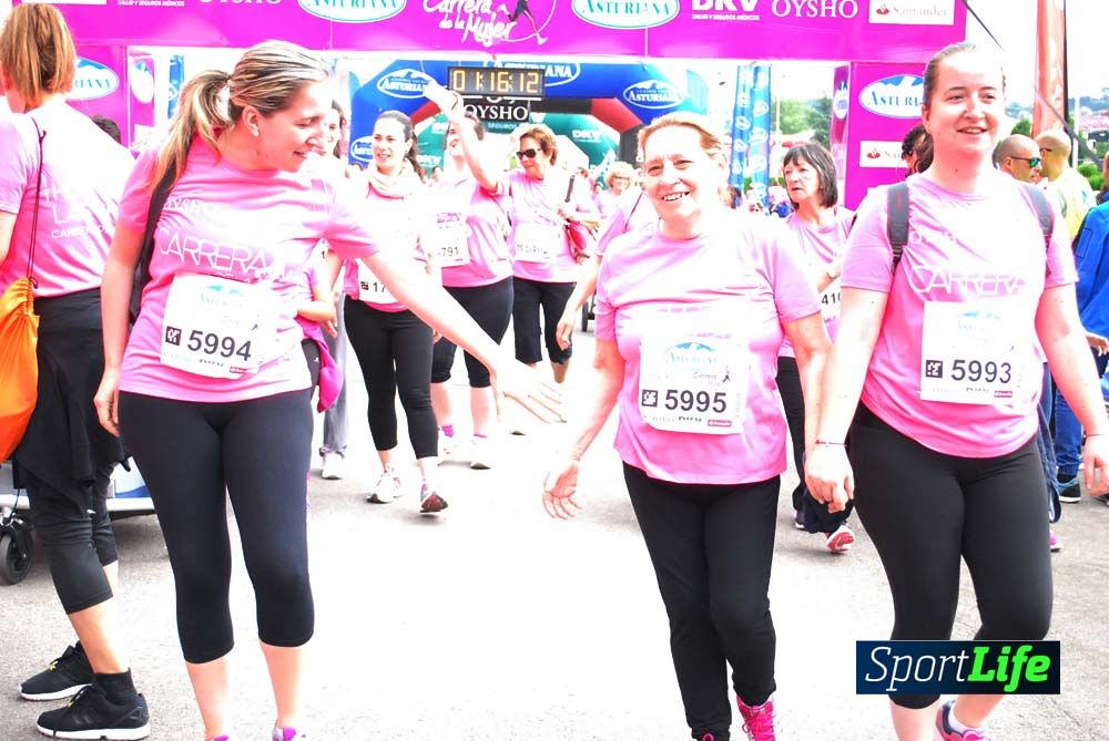 Carrera de la Mujer Gijón meta 7 (de 1h10 a 1h26))