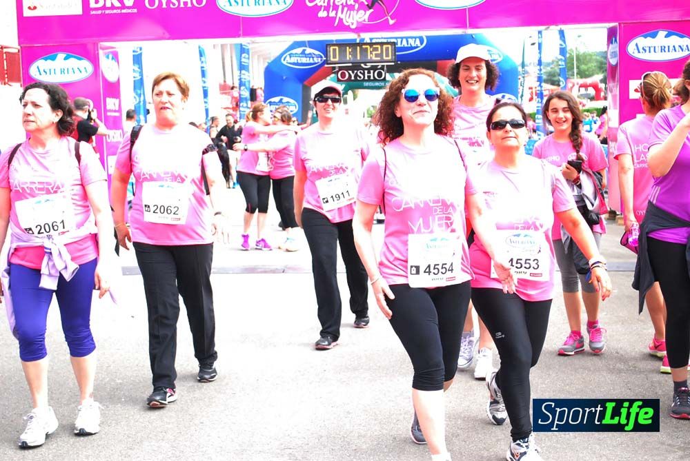 Carrera de la Mujer Gijón meta 7 (de 1h10 a 1h26))