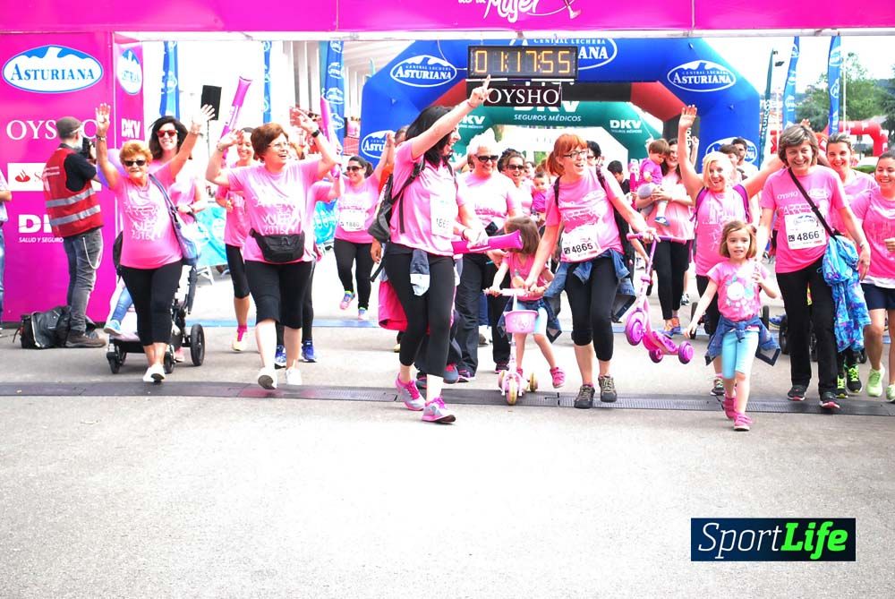 Carrera de la Mujer Gijón meta 7 (de 1h10 a 1h26))