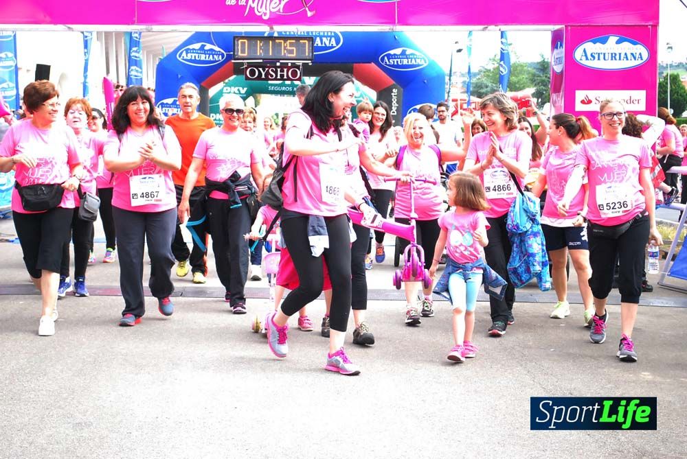 Carrera de la Mujer Gijón meta 7 (de 1h10 a 1h26))