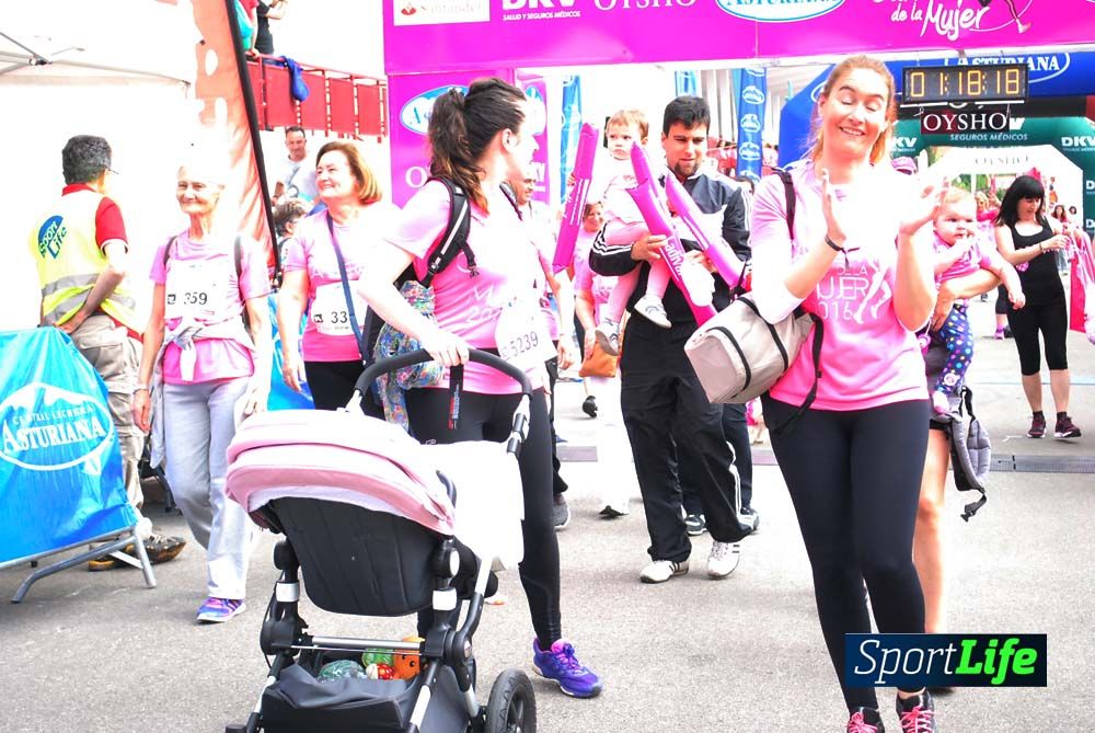 Carrera de la Mujer Gijón meta 7 (de 1h10 a 1h26))