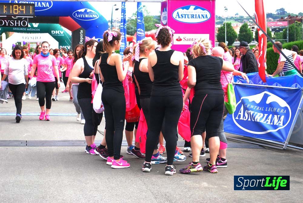 Carrera de la Mujer Gijón meta 7 (de 1h10 a 1h26))