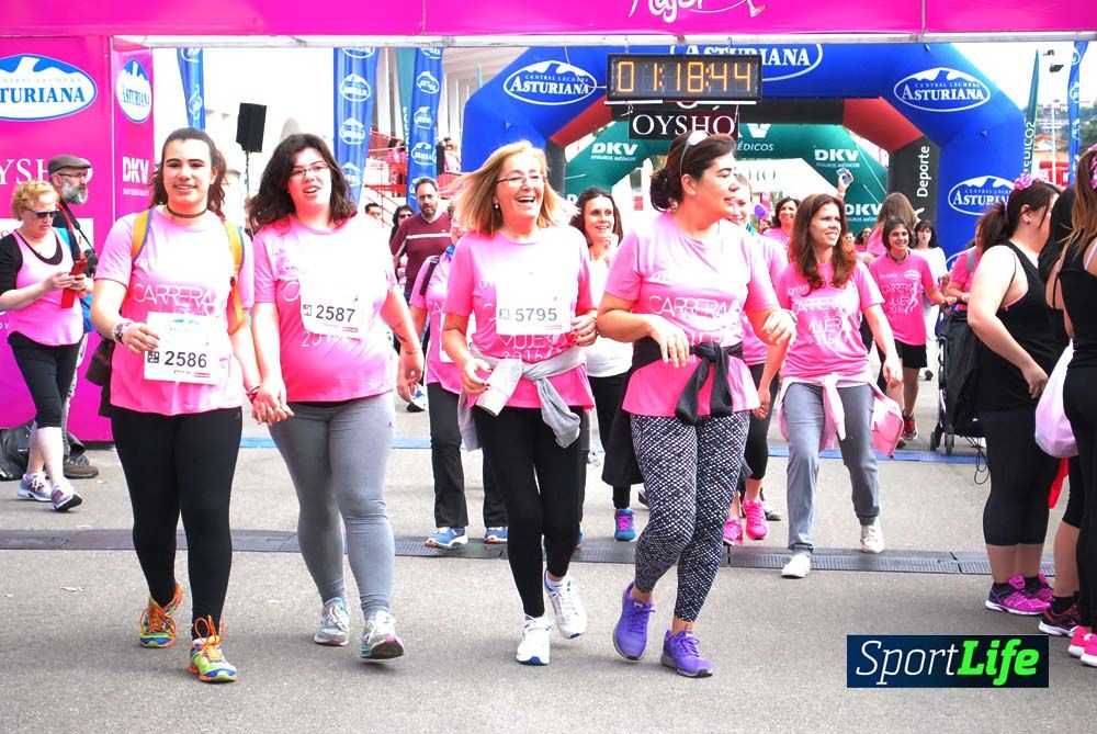Carrera de la Mujer Gijón meta 7 (de 1h10 a 1h26))