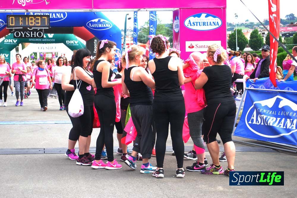Carrera de la Mujer Gijón meta 7 (de 1h10 a 1h26))