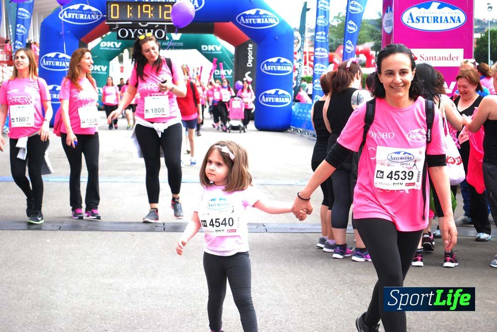 Carrera de la Mujer Gijón meta 7 (de 1h10 a 1h26))