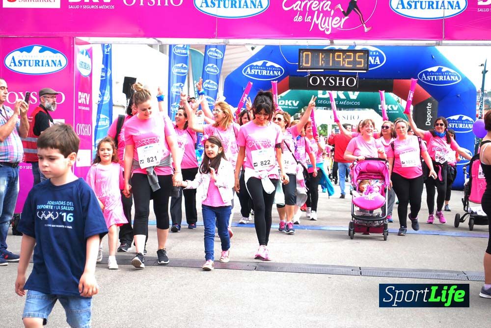 Carrera de la Mujer Gijón meta 7 (de 1h10 a 1h26))