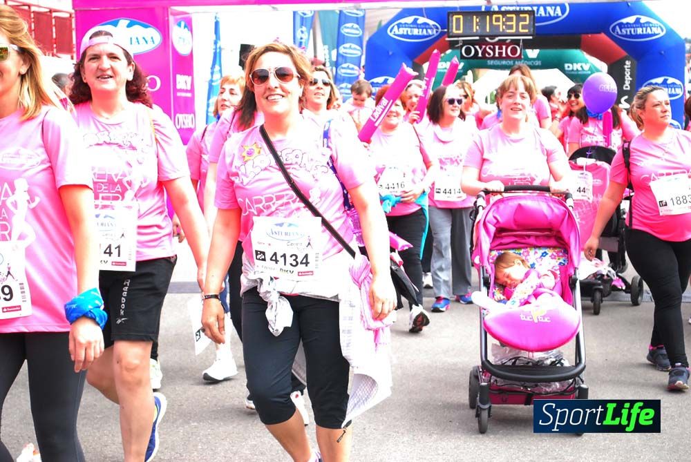 Carrera de la Mujer Gijón meta 7 (de 1h10 a 1h26))