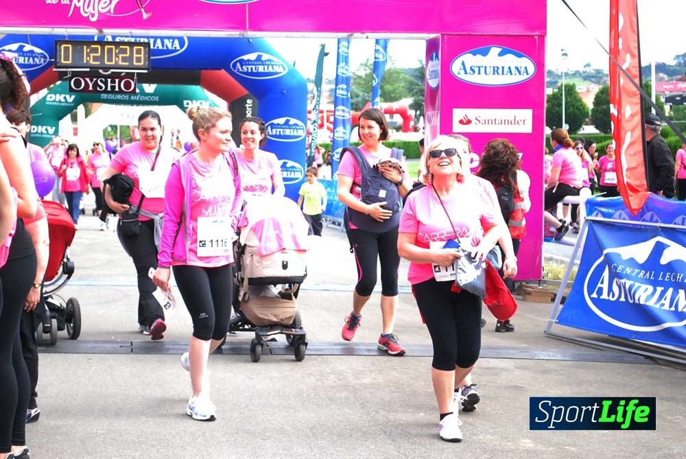 Carrera de la Mujer Gijón meta 7 (de 1h10 a 1h26))