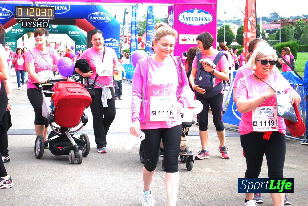 Carrera de la Mujer Gijón meta 7 (de 1h10 a 1h26))