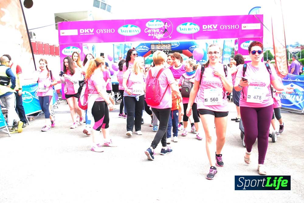 Carrera de la Mujer Gijón meta 7 (de 1h10 a 1h26))