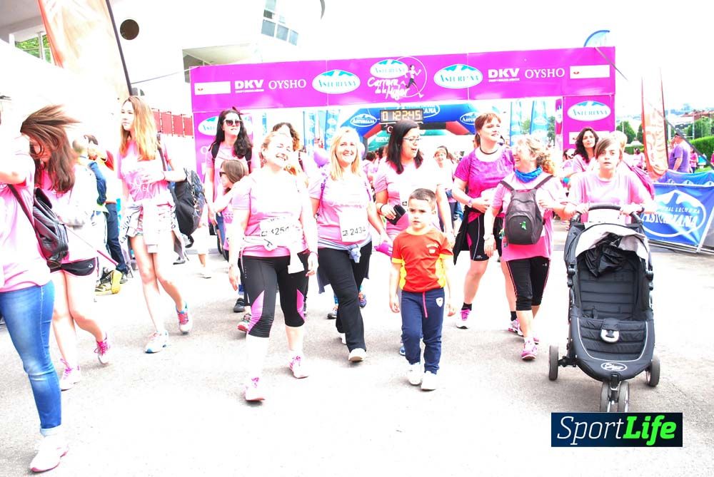 Carrera de la Mujer Gijón meta 7 (de 1h10 a 1h26))
