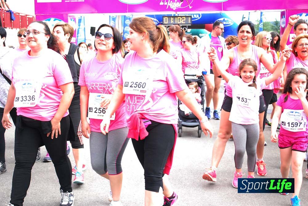 Carrera de la Mujer Gijón meta 7 (de 1h10 a 1h26))