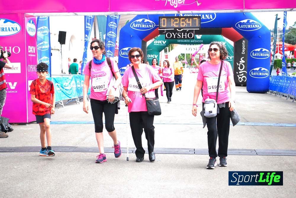 Carrera de la Mujer Gijón meta 7 (de 1h10 a 1h26))