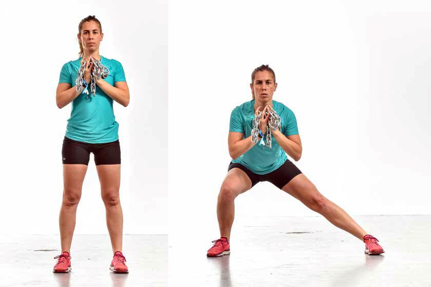 Trabajo de piernas para "Glúteos de acero", el workout Sport Life de agosto