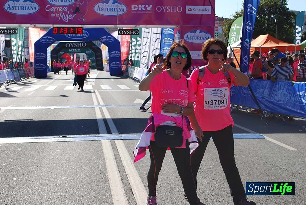 Carrera de la Mujer A Coruña meta 9 (de 1h 23´hasta el cierre de carrera)