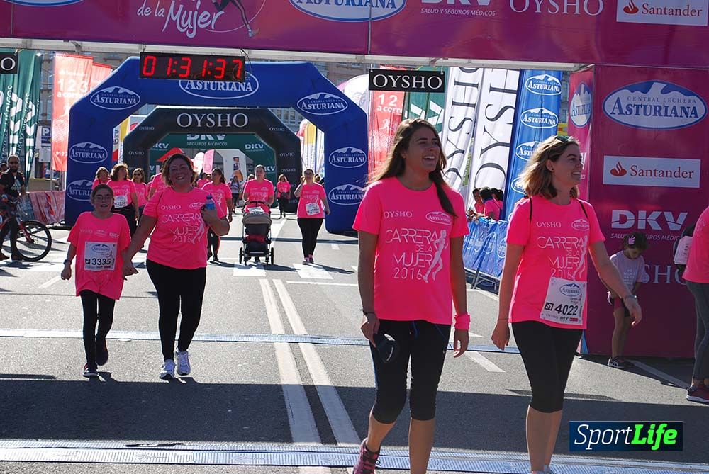 Carrera de la Mujer A Coruña meta 9 (de 1h 23´hasta el cierre de carrera)