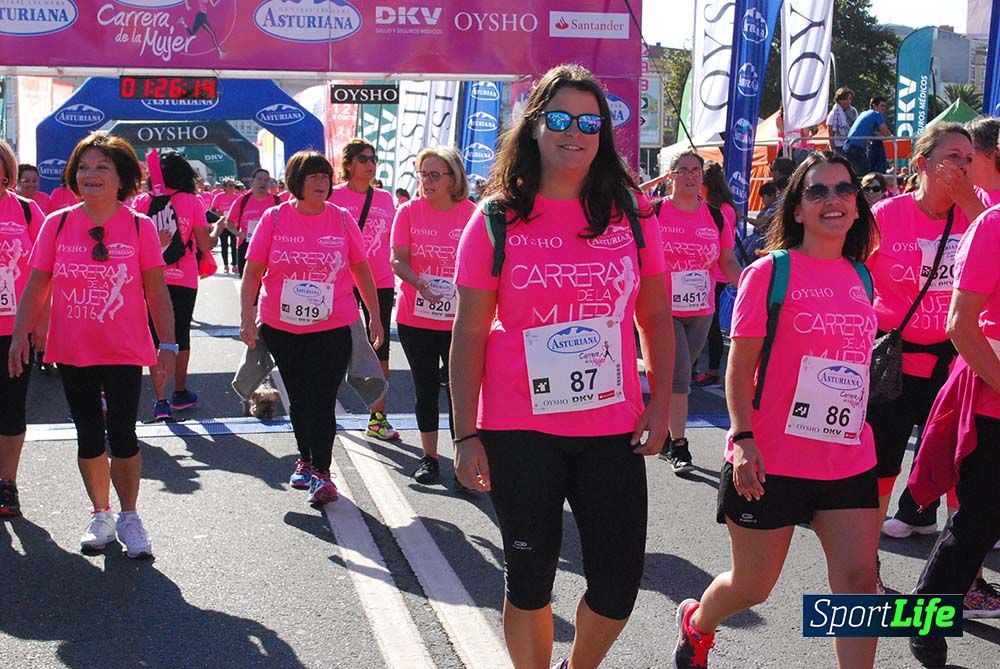 Carrera de la Mujer A Coruña meta 9 (de 1h 23´hasta el cierre de carrera)