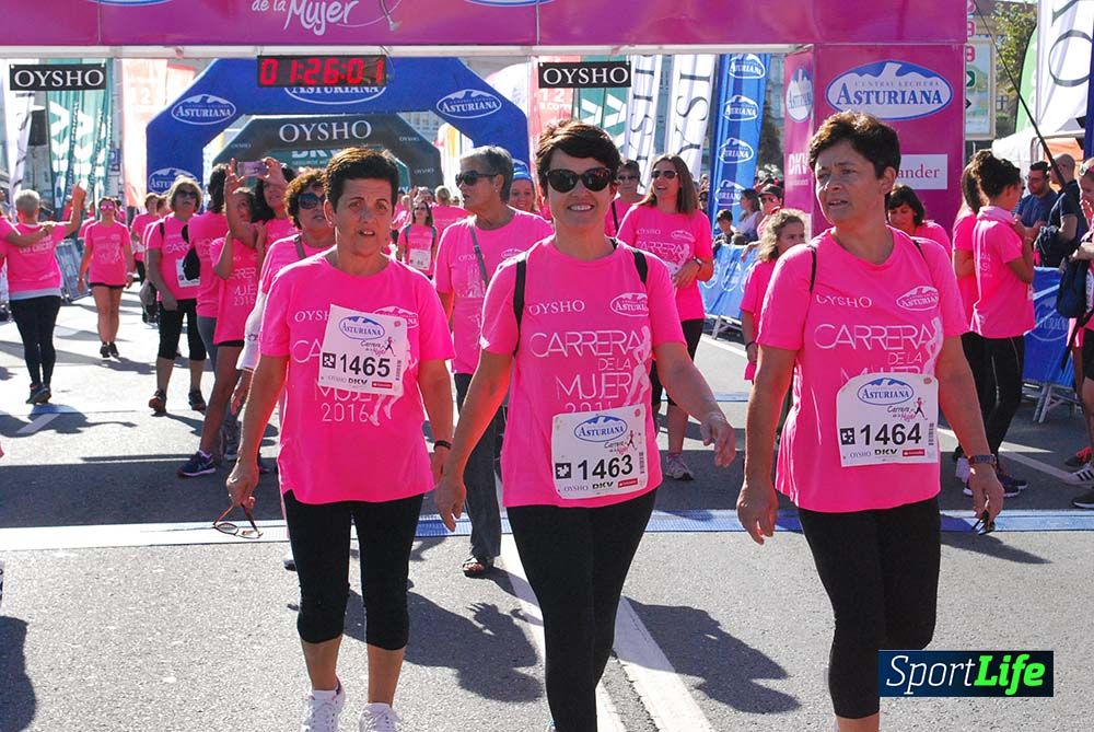 Carrera de la Mujer A Coruña meta 9 (de 1h 23´hasta el cierre de carrera)
