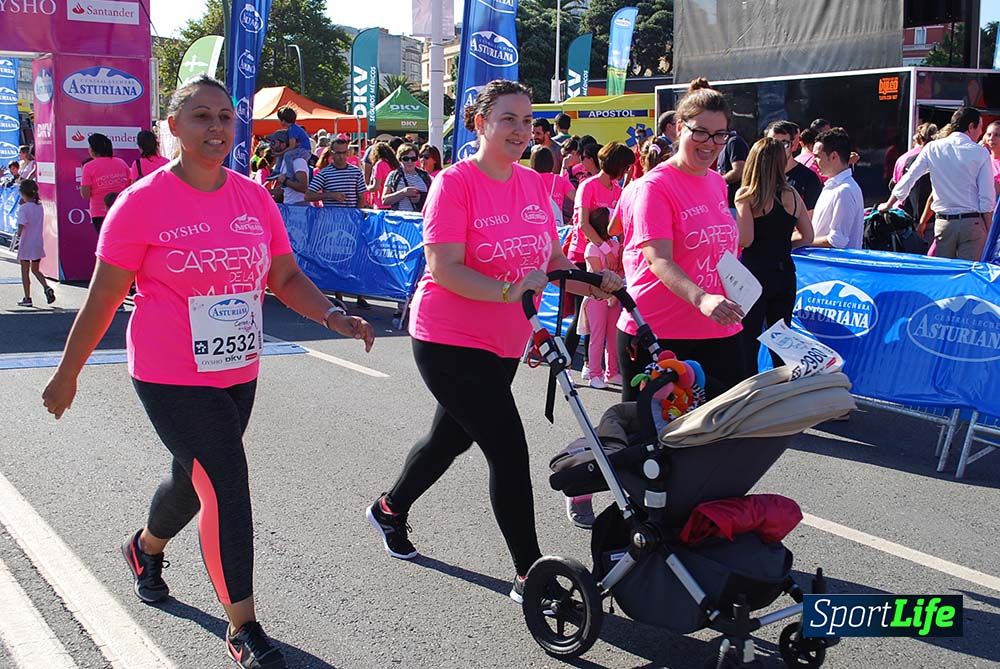 Carrera de la Mujer A Coruña meta 9 (de 1h 23´hasta el cierre de carrera)